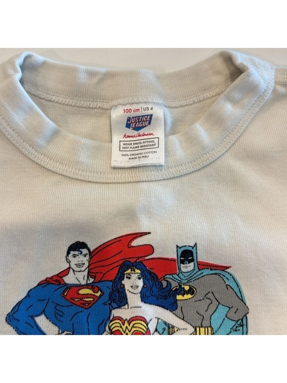 Superhero Dream Team Kids Pajama Set - Picture 2 of 3